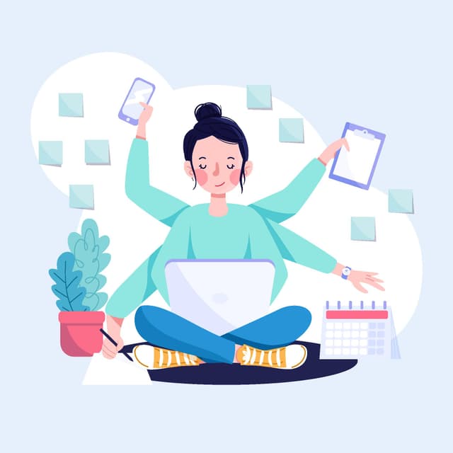 https://www.freepik.com/vectors/multitasking-woman Multitasking woman vector created by freepik - www.freepik.com 